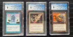 Mtg Urza’s Legacy Lot (CGC) graded. Three total [1999] - Image 1