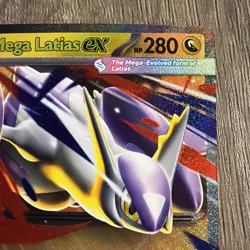 2025 Pokemon TCG Mega Evolutions - MEG EN Latias ex #100/132 Double Rare - Image 4