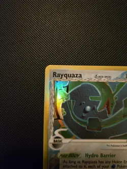 Pokemon TCG Rayquaza Delta Species Holo Rare Card 16/110 EX Holon Phantoms - Image 3