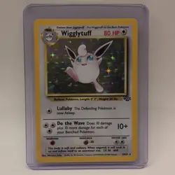 Pokemon TCG Wigglytuff Jungle 16/64 Holo Rare Unlimited English Card - Image 1