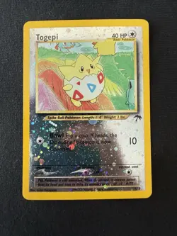 Togepi Southern Islands Reverse Holo 4/18 Pokemon TCG - Image 1