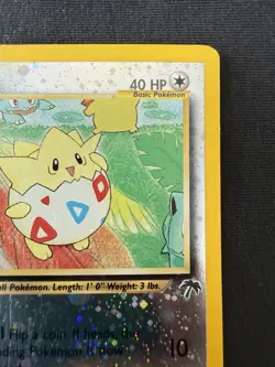 Togepi Southern Islands Reverse Holo 4/18 Pokemon TCG - Image 5
