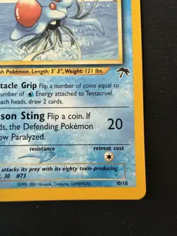 Tentacruel 10/18 Southern Islands Regular Pokemon TCG - Image 4