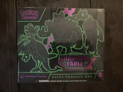 Sealed Pokemon Center Shrouded Fable Elite Trainer Trading Card Box - Image 1