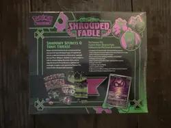 Sealed Pokemon Center Shrouded Fable Elite Trainer Trading Card Box - Image 2