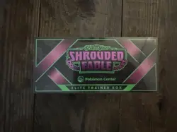 Sealed Pokemon Center Shrouded Fable Elite Trainer Trading Card Box - Image 3