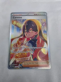 Carmine 217/167 Special Illustration Rare Pokemon Sv06: Twilight Masquerade - Image 1