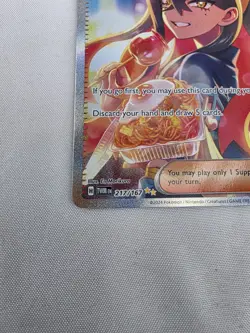 Carmine 217/167 Special Illustration Rare Pokemon Sv06: Twilight Masquerade - Image 3