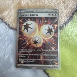 Pokemon TCG Ignition Energy 124/094 ME02: Phantasmal Flames Card - Image 1