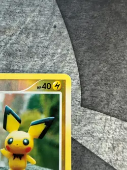 Pichu 93/123 Mysterious Treasures Diamond & Pearl Reverse Holo Pokemon TCG - LP - Image 2