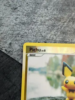 Pichu 93/123 Mysterious Treasures Diamond & Pearl Reverse Holo Pokemon TCG - LP - Image 3