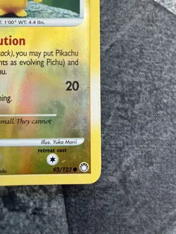 Pichu 93/123 Mysterious Treasures Diamond & Pearl Reverse Holo Pokemon TCG - LP - Image 5