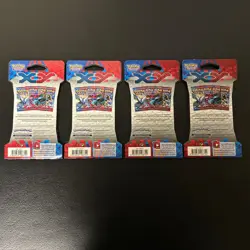 Pokemon TCG: XY Base Set Sleeved Booster Pack Lot Of 4x Complete Set New Sealed - Image 2