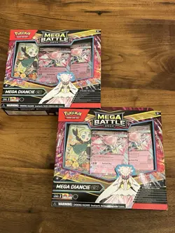 2x Pokemon TCG Mega Diancie Ex Mega Battle Deck Factory Sealed 2025 Nintendo - Image 1