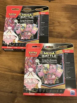 2x Pokemon TCG Mega Diancie Ex Mega Battle Deck Factory Sealed 2025 Nintendo - Image 2