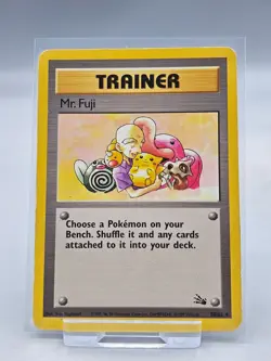 Pokemon TCG Fossil Set 1999 WOTC Mr. Fuji 58/62 - Image 1