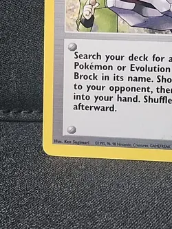 Brock’s Training Method 106/132 Gym Heroes - LP Condition - Pokemon - Image 3