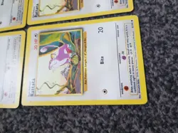 Pokemon TCG Rattata Base Set 61/102 Regular Unlimited Common - Image 1