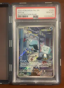 Pokemon TCG Eiscue Paldea Evolved 205/193 PSA 10 Gem Mint In Magnetic Case - Image 1