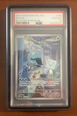 Pokemon TCG Eiscue Paldea Evolved 205/193 PSA 10 Gem Mint In Magnetic Case - Image 3
