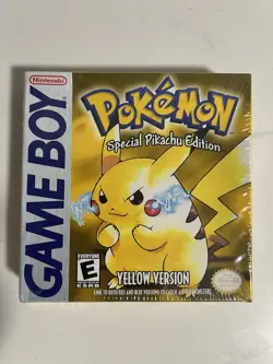 sealed 1st edition Pokemon yellow version special Pikachu game boy 1999 - Image 1