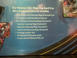 Pokemon TCG Mega Charizard X ex Ultra Premium Collection Box Factory Sealed AUC4 - Image 3