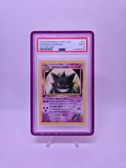Pokemon Sabrina's Gengar Gym Challenge 1st Edition Rare #29 PSA 9 Mint - Image 1