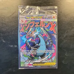 Pokemon TCG Mega Charizard X Ex Promo 023 Sealed Holo with Oricorio EX - Image 1