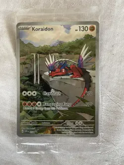 Pokemon TCG Scarlet & Violet Koraidon 014 Pokemon Center Stamped Promo - NM - Image 1