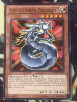 Yugioh: Toon Cyber Dragon - CORE-EN043 - Rare - Unlimited - NM - Image 1