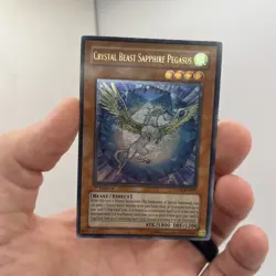 Crystal Beast Sapphire Pegasus (UTR) FOTB-EN007 Force of the Breaker-1st Edition - Image 1