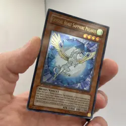 Crystal Beast Sapphire Pegasus (UTR) FOTB-EN007 Force of the Breaker-1st Edition - Image 2