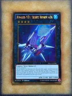 Yugioh Number 101: Silent Honor ARK PGL2-EN046 Gold Rare 1st Ed NM - Image 1