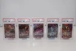 One Piece English OP-13 Red Parallel God Demon Pack Sequential PSA 10 - Image 2