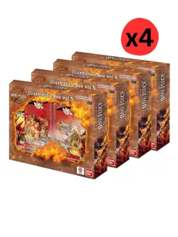 One Piece Card Game Illustration Box Vol. 5 [x4 BOXES] - FAST SHIPPING - Image 1