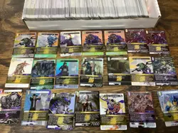 850 Card Cards Lot Bulk TCG/CCG FFTCG Final Fantasy Trading Card Game, NM Rares - Image 1
