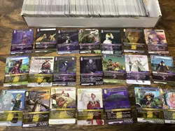 850 Card Cards Lot Bulk TCG/CCG FFTCG Final Fantasy Trading Card Game, NM Rares - Image 2