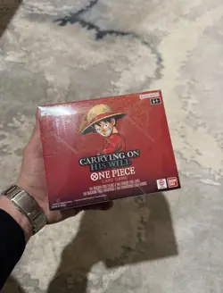 Sealed - One Piece Card Game Carrying On His Will OP-13 Booster Box English - Image 1
