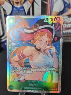 ONE PIECE Card Nami OP14-031 SR OP14 NM/M Pack Fresh - Image 1