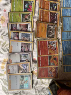 71x Holo Pokemon Cards. All Sleeved. No Duplicated. Charizard Tin Included - Image 4