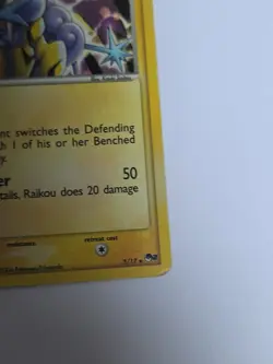 Pokemon TCG Raikou Holo Pop Rare Promo Card 3/17 - Image 2