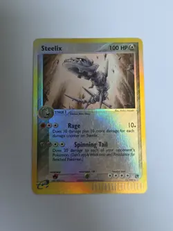Pokemon TCG Steelix EX Sandstorm 23/100 Reverse Holo Rare Card - Image 1