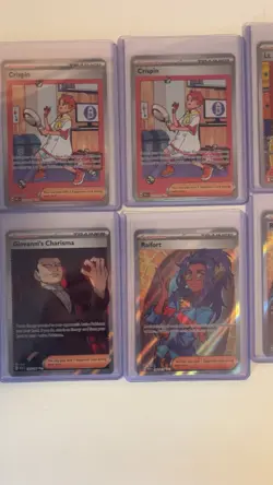Pokemon Trainer Card Lot Of 17 NM S&V, Mega EV And Crown Zenith TCG Cards - Image 4