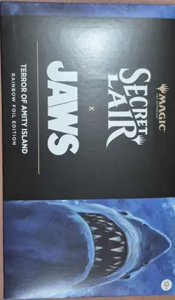 MTG Secret Lair Jaws Terror of Amity Island Foil Card Set ( Sealed) - Image 1