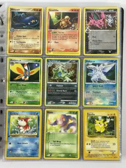 Pokemon Card Collection VTG Binder Holo Rare 1st E-Reader WoTC Tyranitar Palkia - Image 1