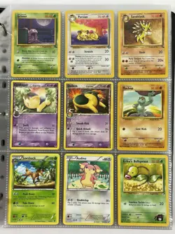 Pokemon Card Collection VTG Binder Holo Rare 1st E-Reader WoTC Tyranitar Palkia - Image 3
