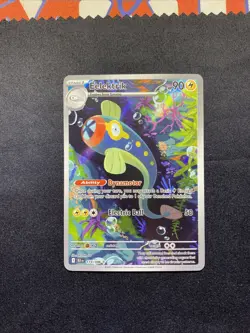 Pokemon TCG Eelektrik IR 114/086 SV Black Bolt English Near Mint Pack Fresh - Image 1