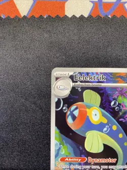 Pokemon TCG Eelektrik IR 114/086 SV Black Bolt English Near Mint Pack Fresh - Image 4