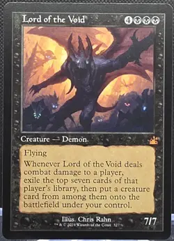 Lord of the Void #327 Ravnica Remastered Retro Frame Regular Mythic - Image 1