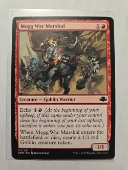 Mogg War Marshal - Dominaria Remastered - LP - Common - Creature - MTG - Image 1